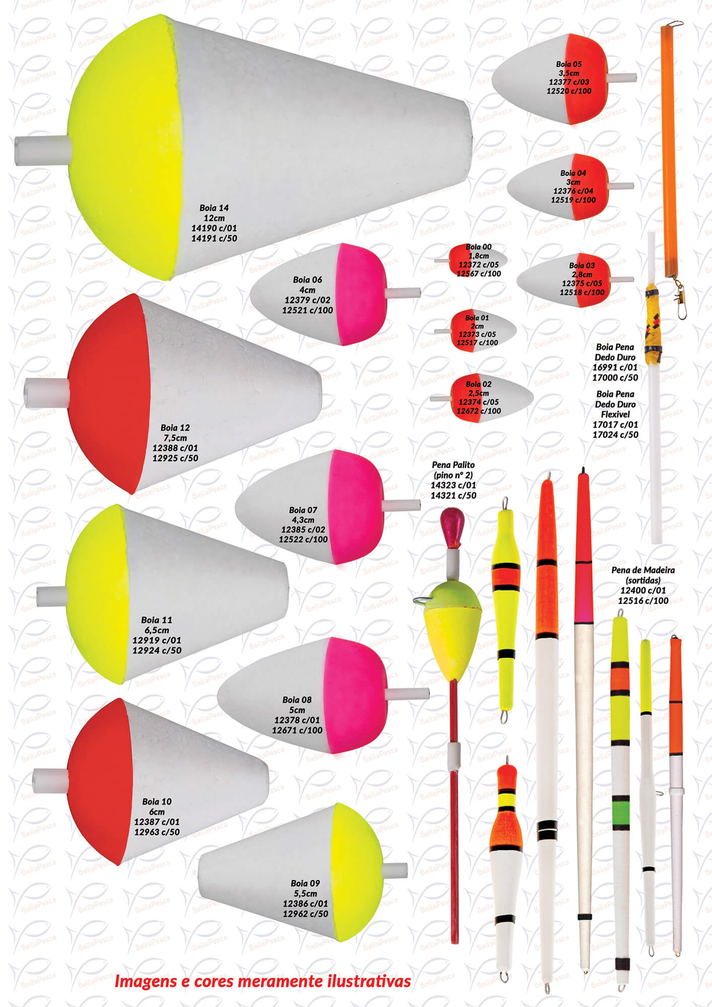 Página 04 do Catálogo BellaPesca 2024/2026 | Boias
