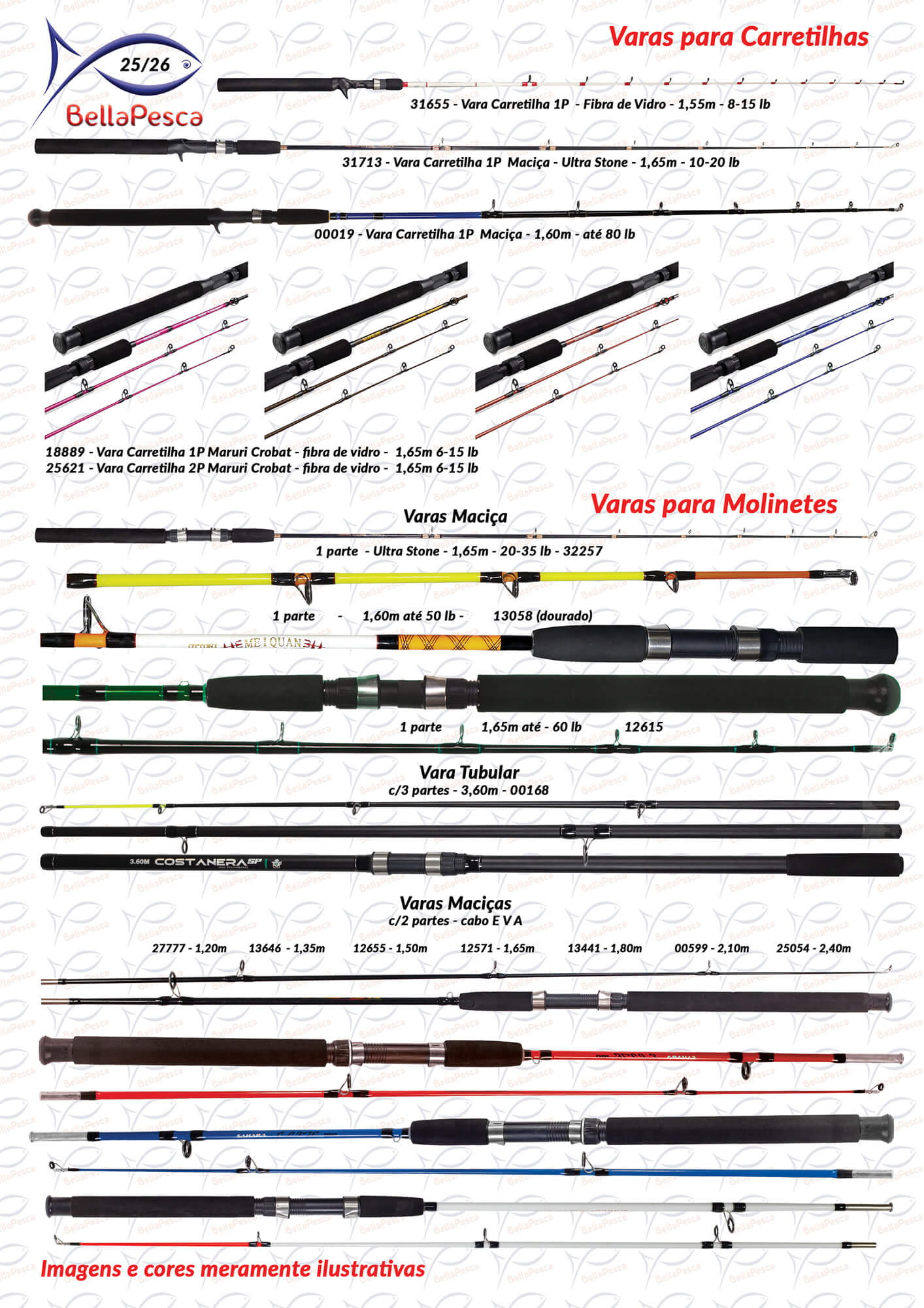 Página 25 do Catálogo BellaPesca 2024/2026 | Varas