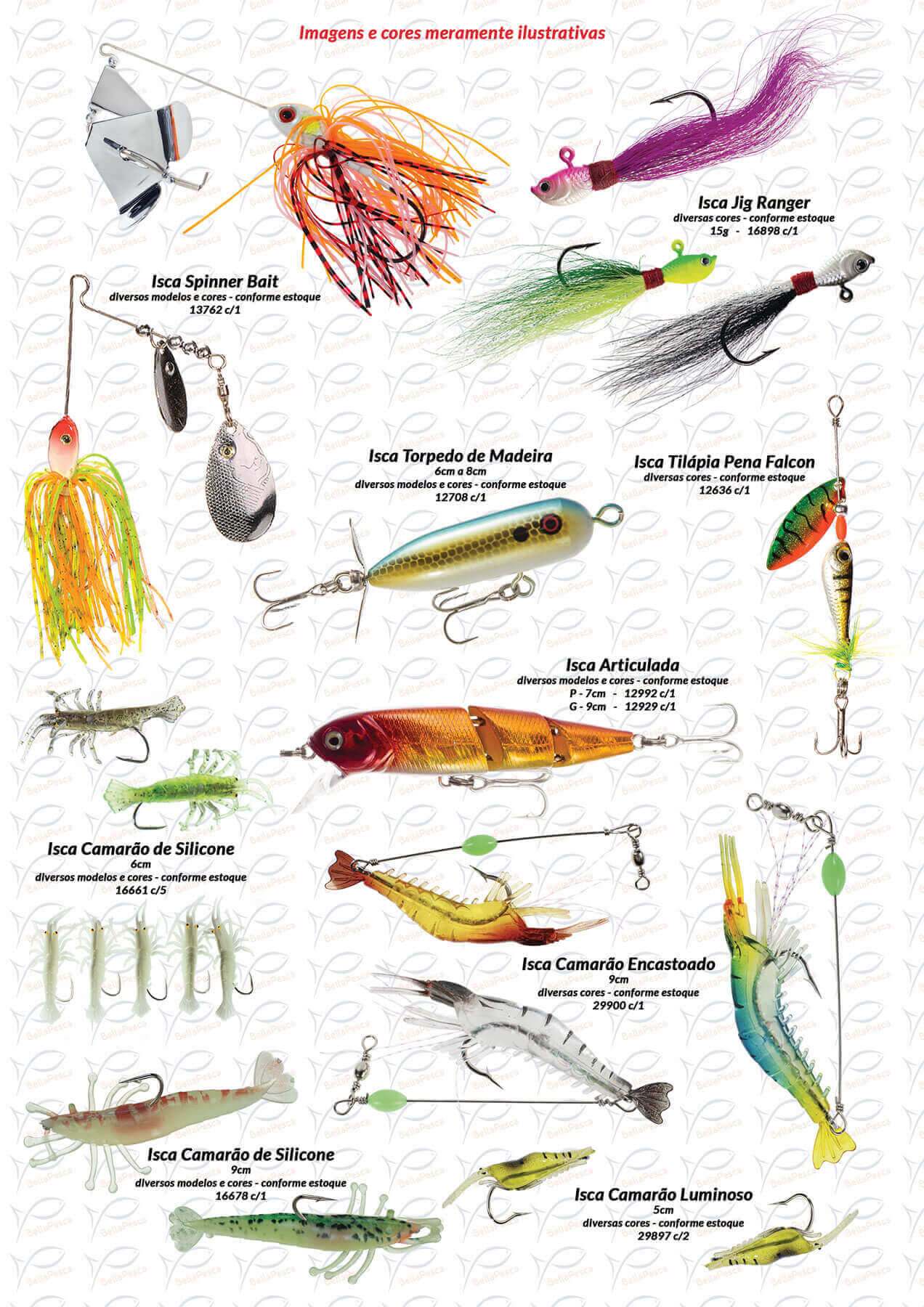 Página 08 do Catálogo BellaPesca 2025/2026 | Iscas artificiais