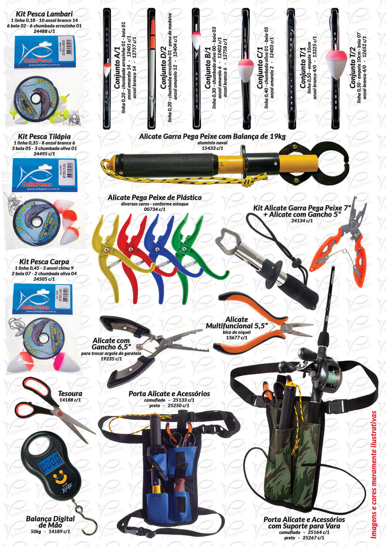 Página 16 do Catálogo BellaPesca 2025/2026 | Conjuntos e alicates