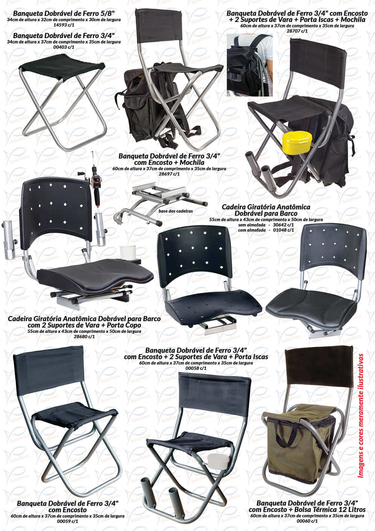 Página 20 do Catálogo BellaPesca 2025/2026 | Banquetas