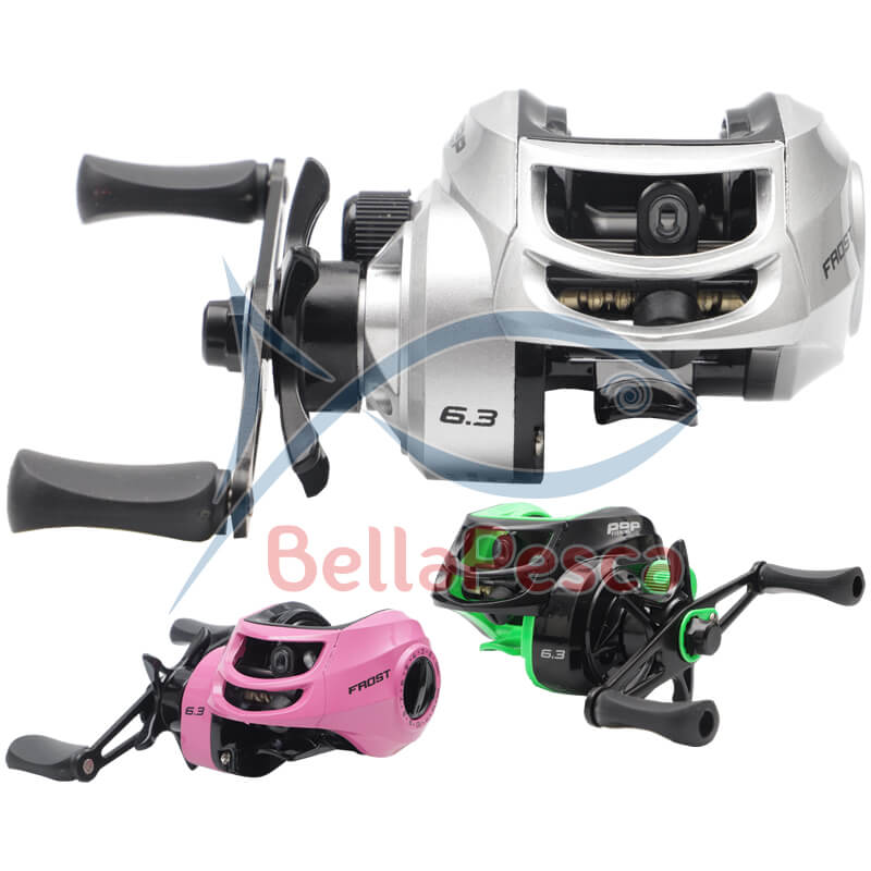 Carretilha 3 rolamentos Frost - Pop Fishing